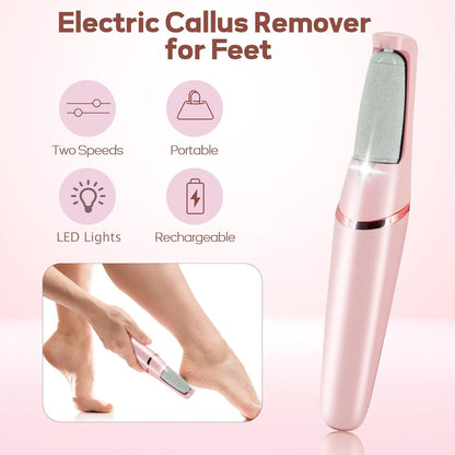 The #1 Electric Foot File for Salon-Smooth Feet in Minutes
